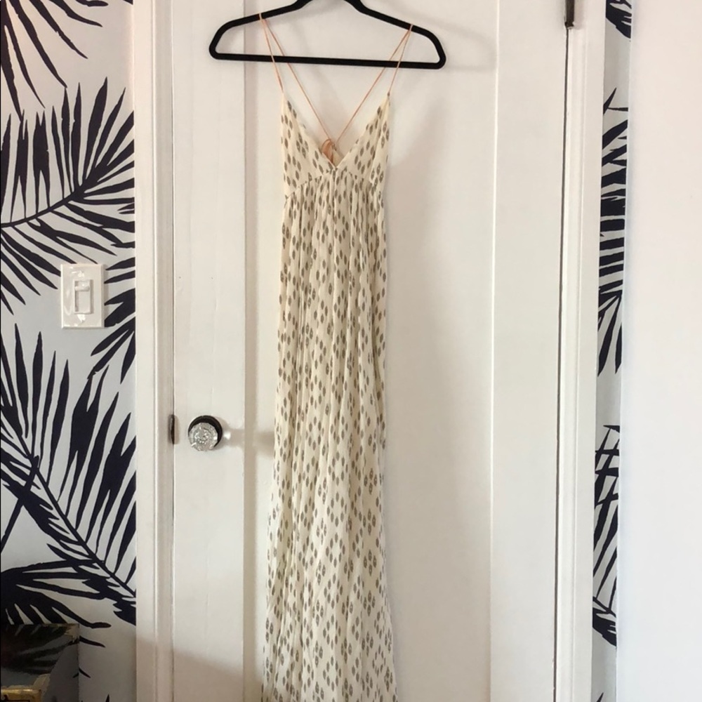 O’Neill maxi dress cross straps. Size xs.